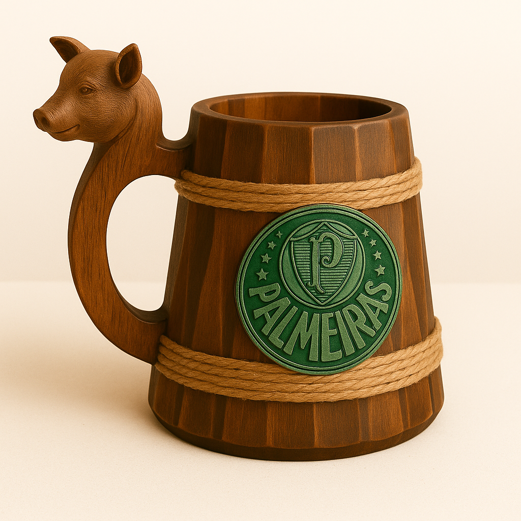 Caneca Rústica - Palmeiras